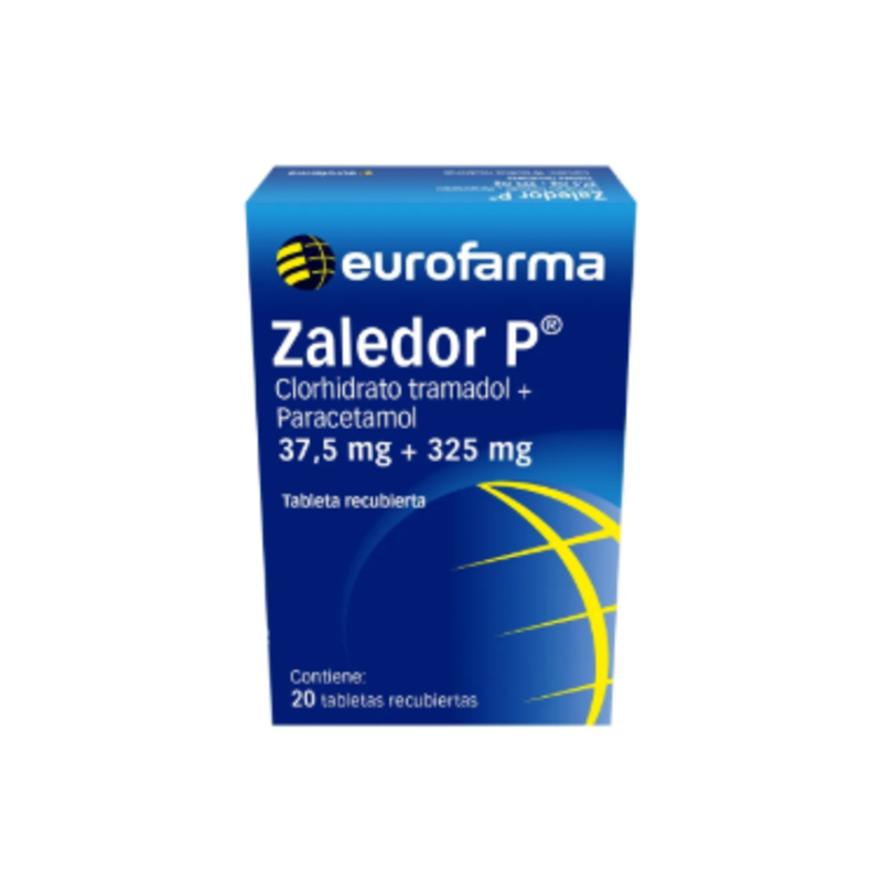 ZALEDOR-P 20(ACETAMINOFEN  TRAMADOL) TABS