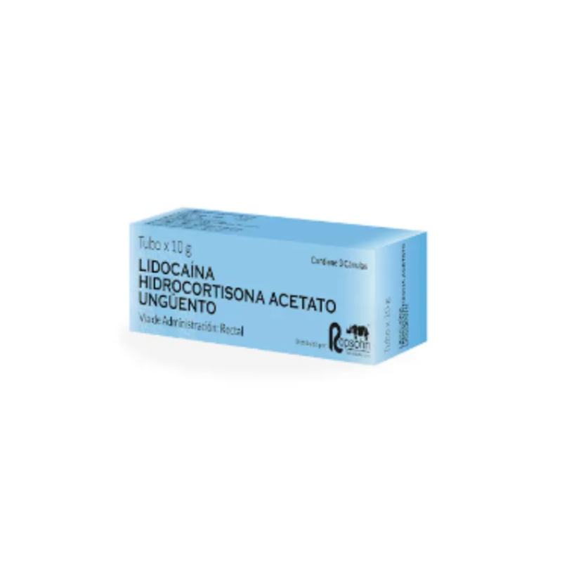 LIDOCAINA - HIDROCORTISONA UNG 10 GRS             