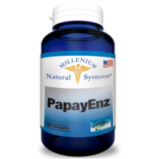 ( ) PAPAYENZ 100 SOFTGELS NATURAL SYSTEMS