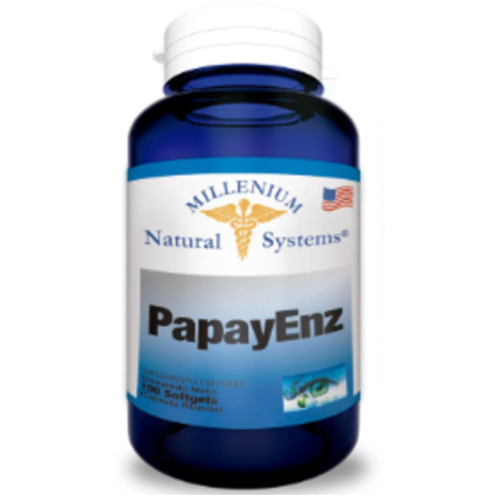 ( ) PAPAYENZ 100 SOFTGELS NATURAL SYSTEMS