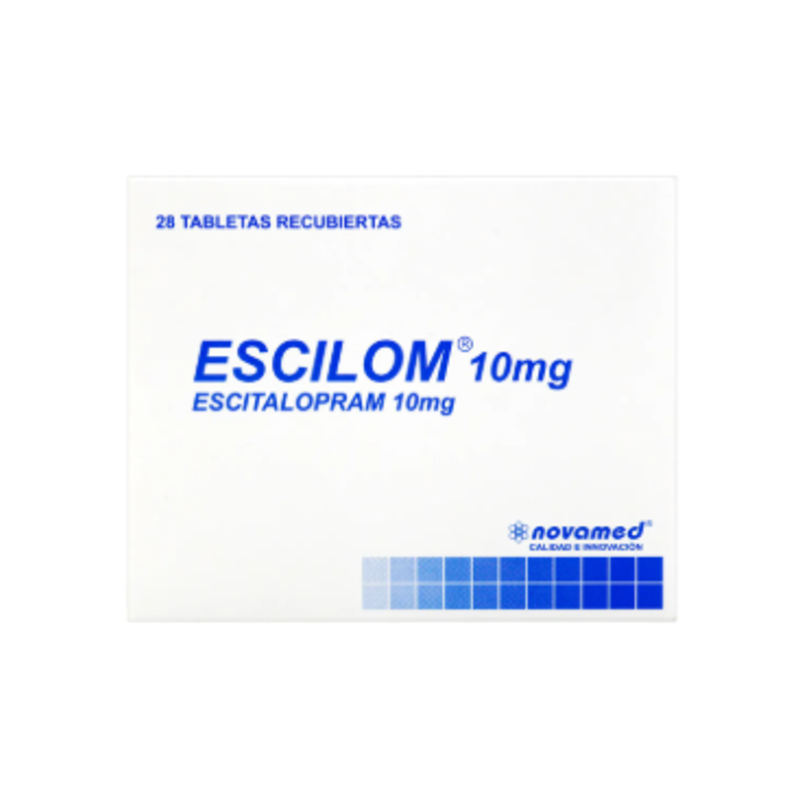 ESCILOM 10 MG 28 TBS (PDB)