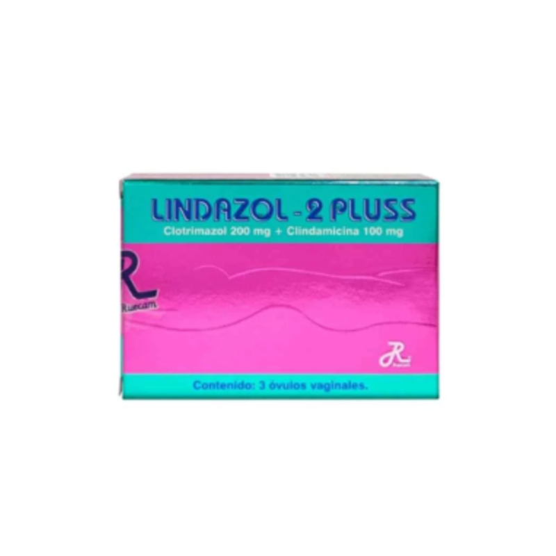 ( ) LINDAZOL-2 PLUSS (CLOTRIMAZOL   CLINDAMICINA) 200/100 MG CJ