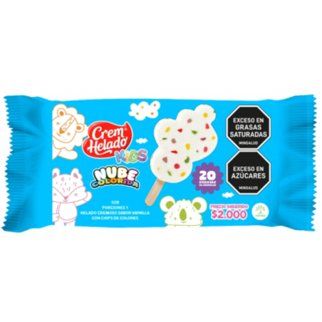 PALETA KIDS NUBE COLORIDA