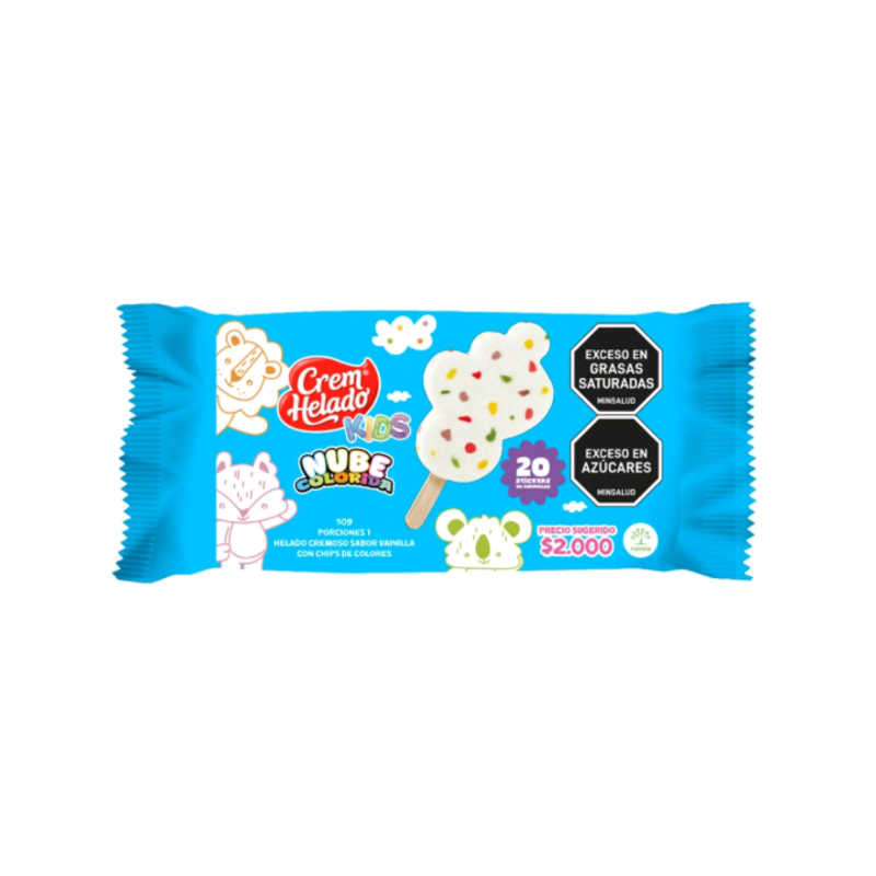PALETA KIDS NUBE COLORIDA