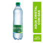 AGUA CRISTAL CON GAS 600 ML