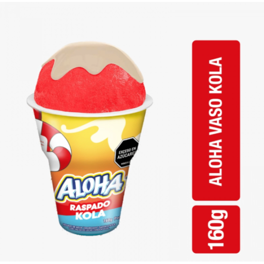 VASO ALOHA RASPADO KOLA
