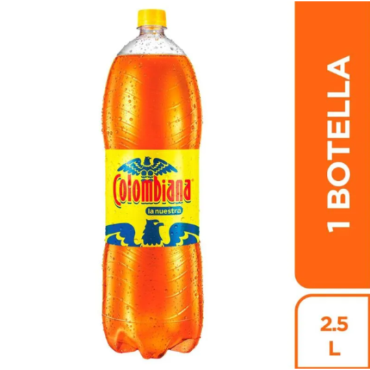 GASEOSA COLOMBIANA 2.5 LITROS