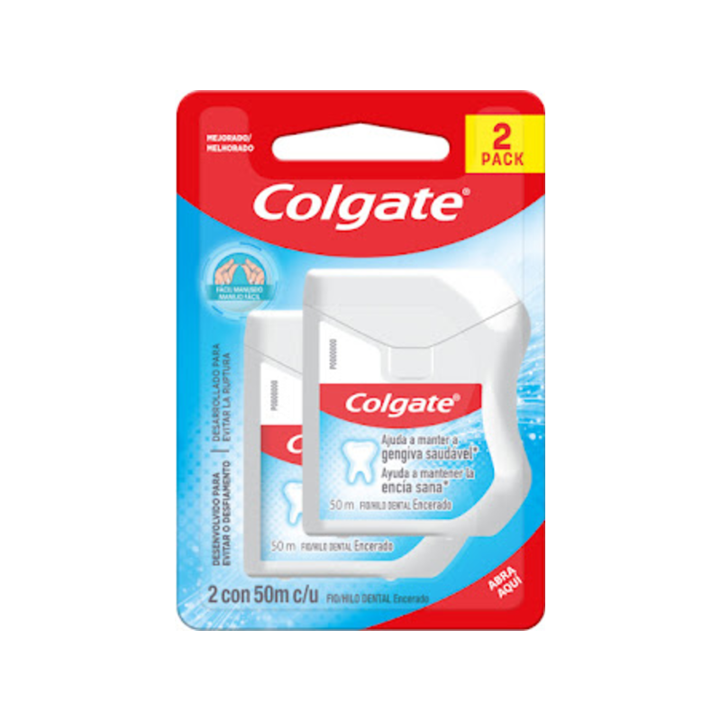 2 HILO DENTAL COLGATE 50M PACK                    