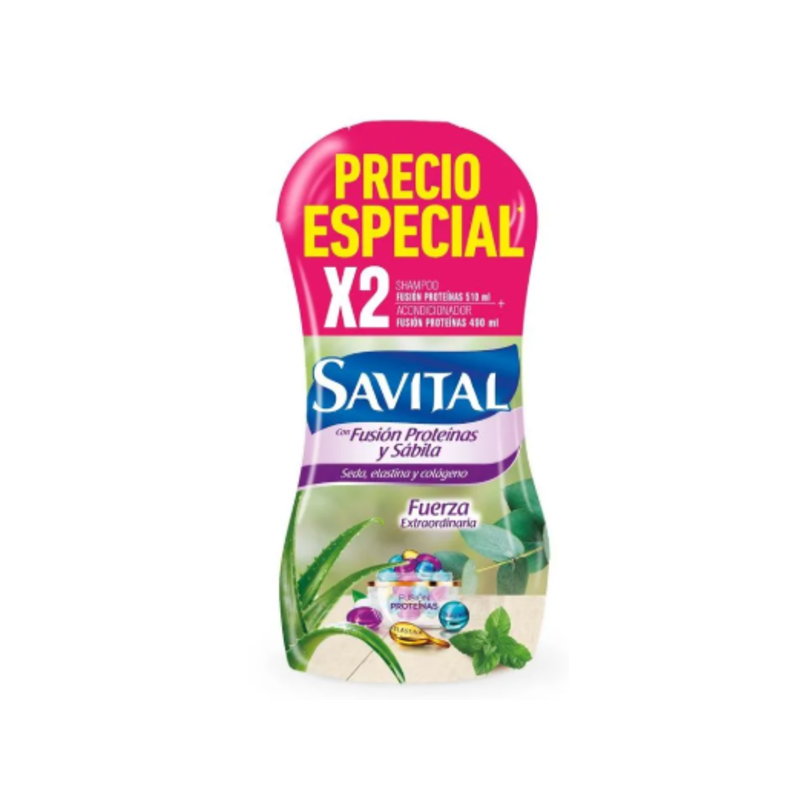 CHA.SAVITAL FUSION PRO 510ML ACOND.490ML