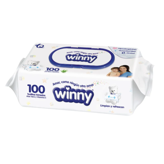 TOA HUMEDAS WINNY PAQ 100 UND