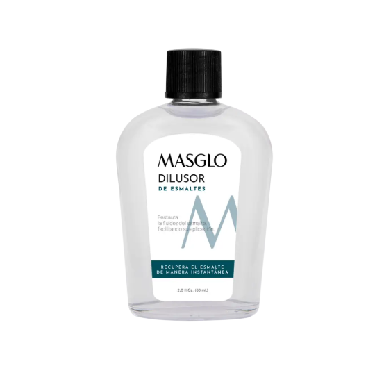 DILUSOR DE ESMALTES 60ML MASGLO                   