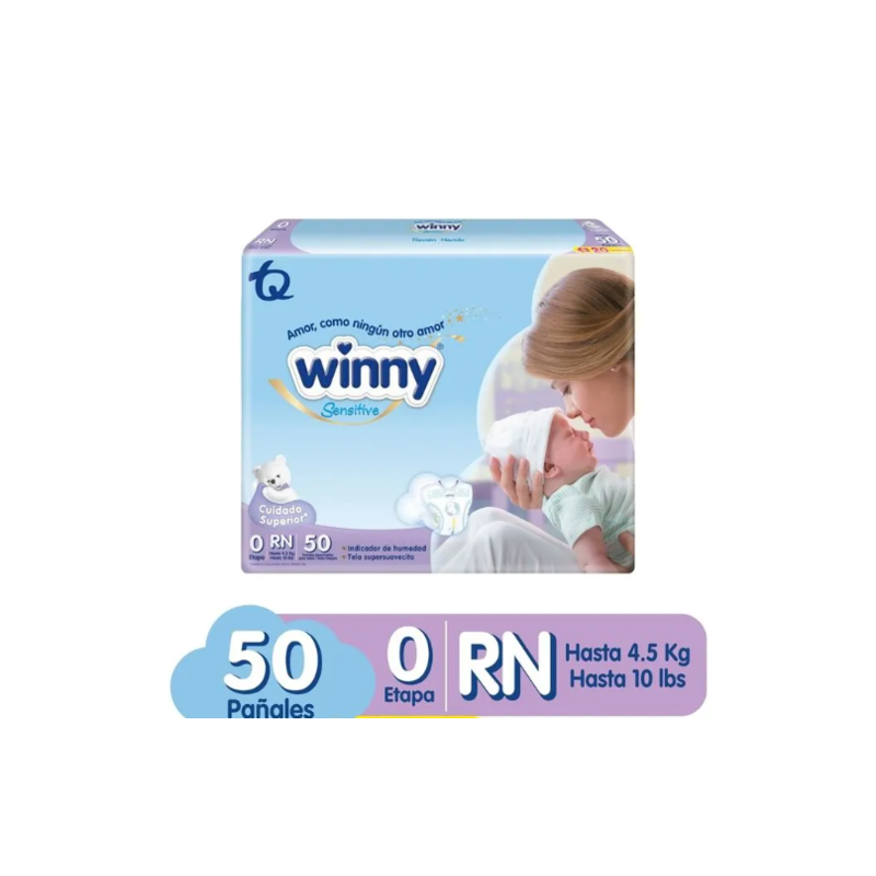 PAN WINNY SENSITIVE ET0 X 50
