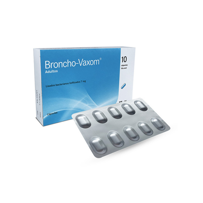 BRONCHO-VAXOM ADULTO 10 CAP(A)(3% )(PAE)