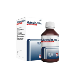 METROZIN 250 MG JARABE 120 ML