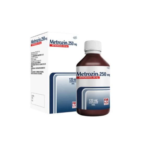 METROZIN 250 MG JARABE 120 ML