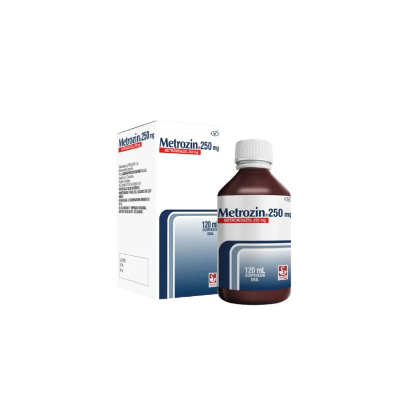 METROZIN 250 MG JARABE 120 ML