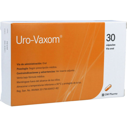 URO-VAXOM 30 CAPSULAS (A)(3% )(PAE)