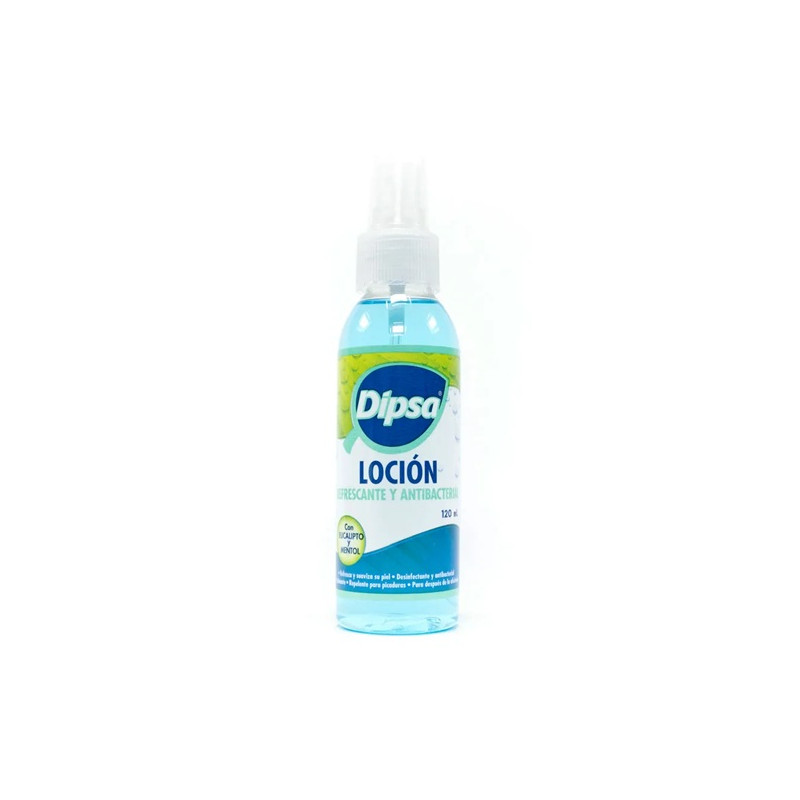 LOCION REFRESCANTE ANTIBACTERIAL FCO 120 ML DIPSA