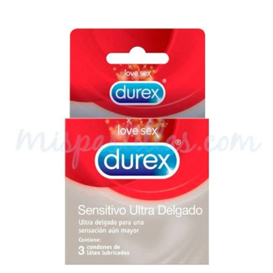 PRESERVAT.DUREX SENSITIVO DELGADO 6 UDS           