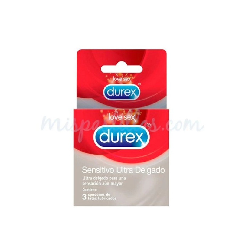PRESERVAT.DUREX SENSITIVO DELGADO 6 UDS           