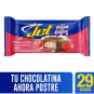 CHOCOLAT.JET FRESAS CON CREMA 29G 12UNDS