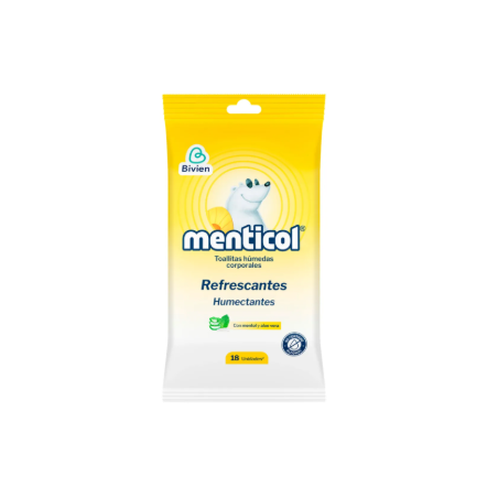 TOA HUMEDAS CORPO MENTICOL REFRES 18UND