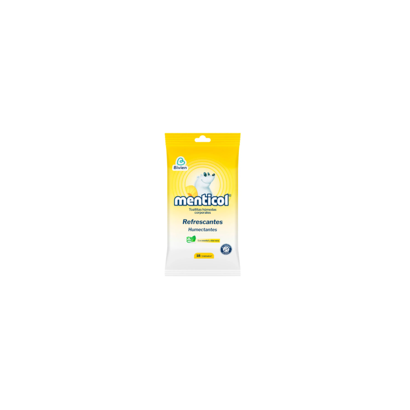 TOA HUMEDAS CORPO MENTICOL REFRES 18UND