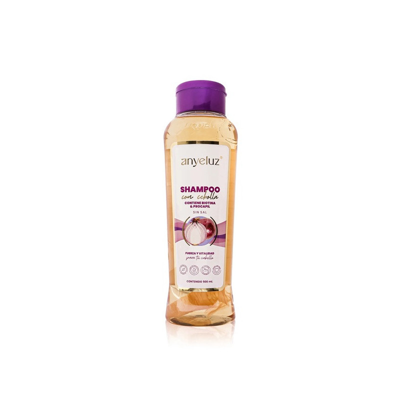 CHAMPOO ANYELUZ CEBOLLA 500ML (SAV)               