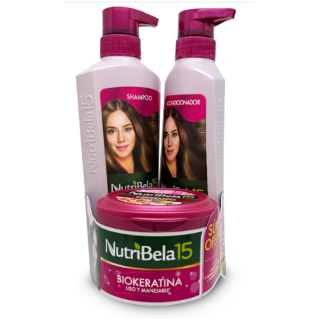 KIT NUTRIBELA BIOKERATINA CHA ACO TRAT.
