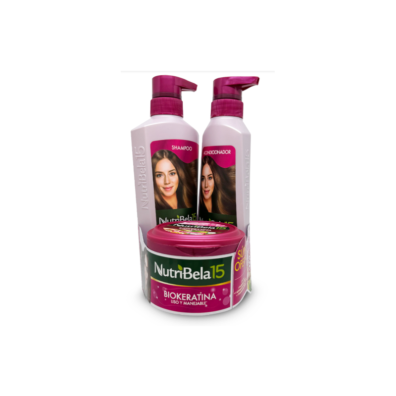 KIT NUTRIBELA BIOKERATINA CHA ACO TRAT.