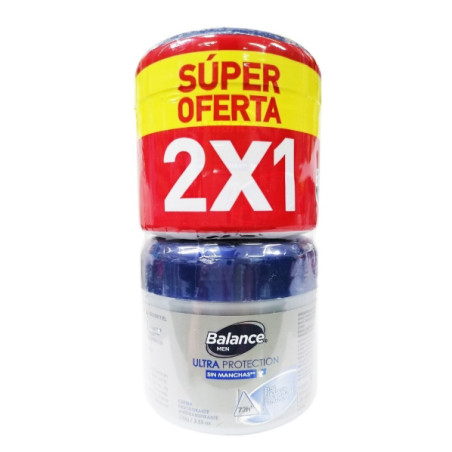 DTE BALANCE CREM ULTRAPROT.MEN 100GR 2X1          