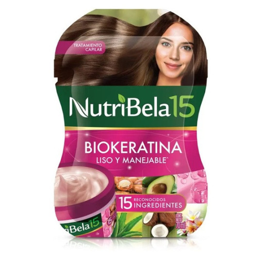 CHA. NUTRIBELA BIOKERATINA 18ML 12SBS             