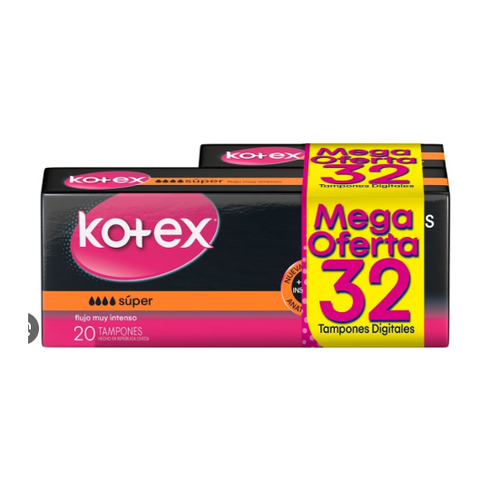 TAM.KOTEX EV.DIGITAL SUPER 20 UND 12 M.O          