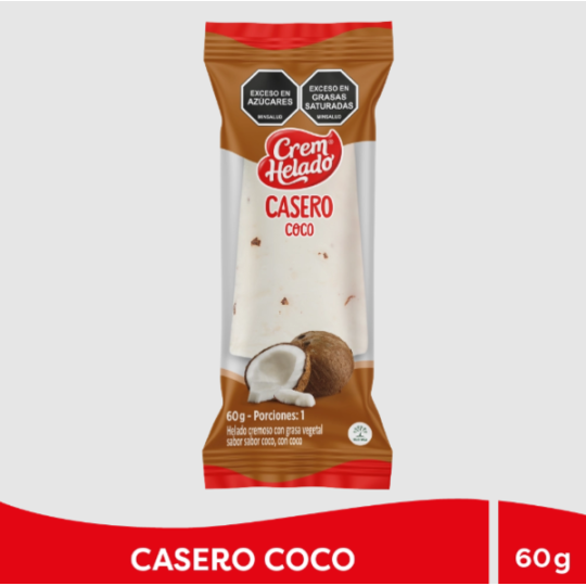 HELADO CASERO COCO