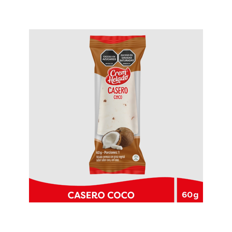 HELADO CASERO COCO