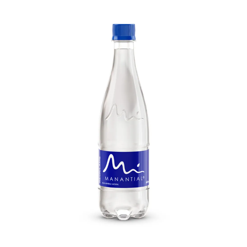 AGUA MANANTIAL SIN GAS 600 ML 12 UND              