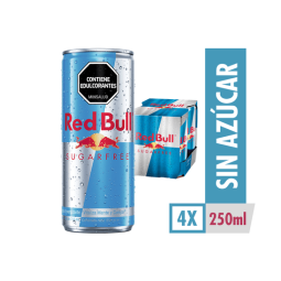 RED BULL SIN AZUCAR LATA 250 ML (SAV)             