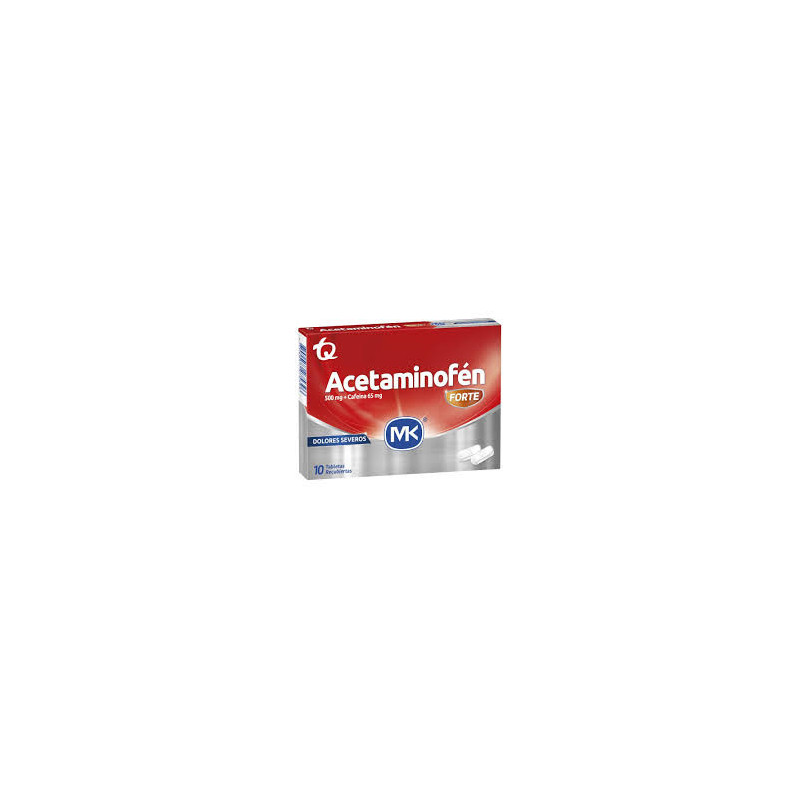 ACETAMINOFEN FORTE CJ 10 TAB MK