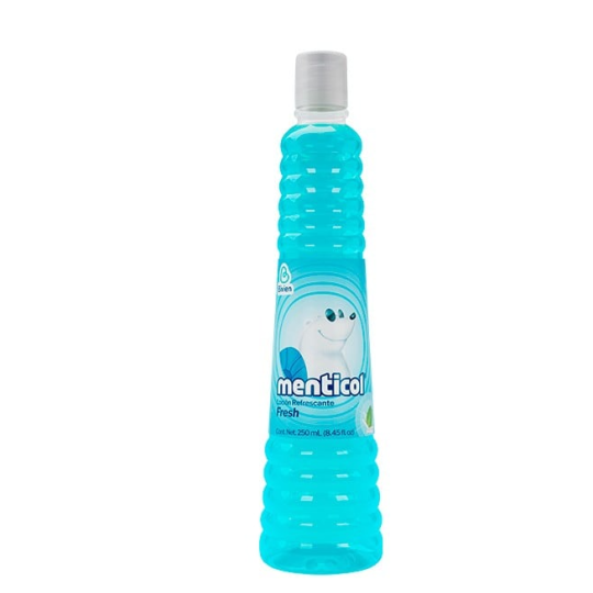 LOC.REFRE.VAL.MENTICOL FRESH AZUL 250 ML