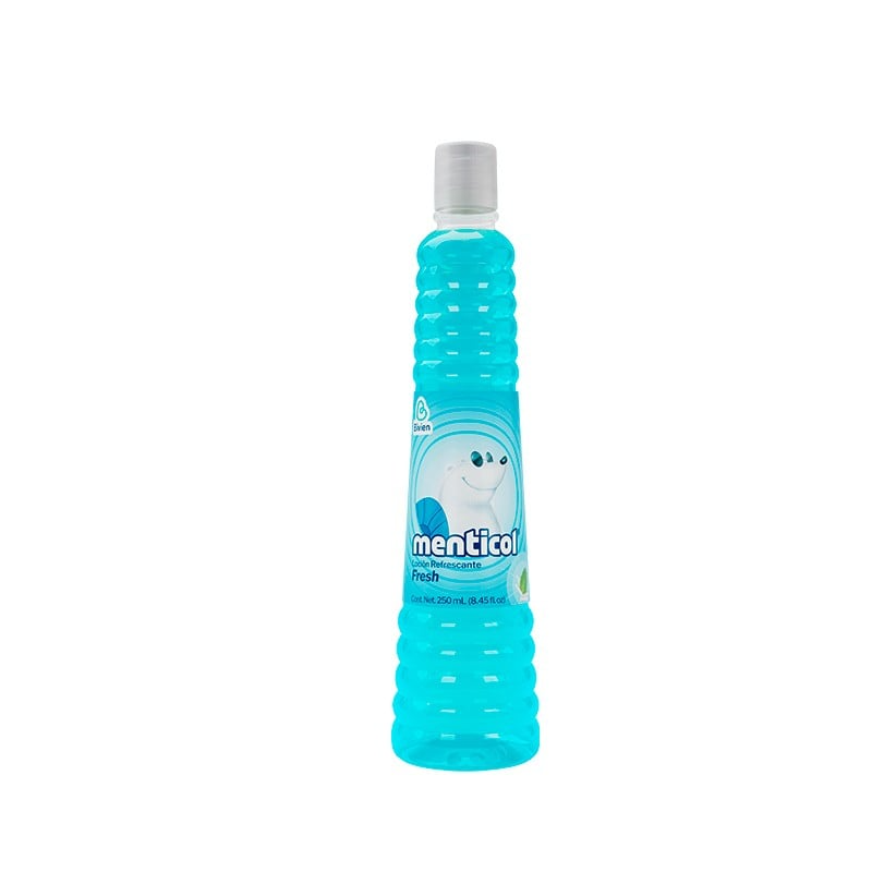 LOC.REFRE.VAL.MENTICOL FRESH AZUL 250 ML
