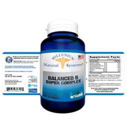 ( ) BALANCED B SUPER COMPLEX X 100 SOFTGELS NATURAL SYSTEMS