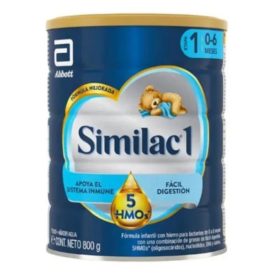 SIMILAC 1 5HMOS TARRO 800 GR