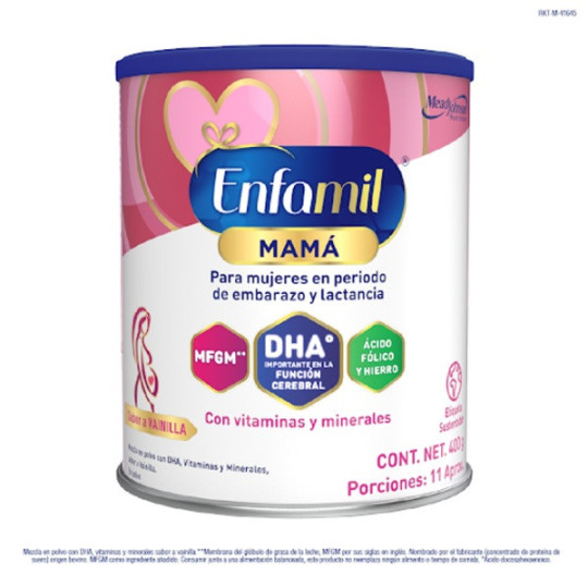 ENFAMIL MAMA VAINILLA 400 GRAMOS