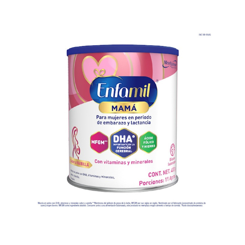 ENFAMIL MAMA VAINILLA 400 GRAMOS