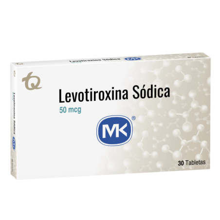 LEVOTIROXINA 50 MCG 30 TBS MK