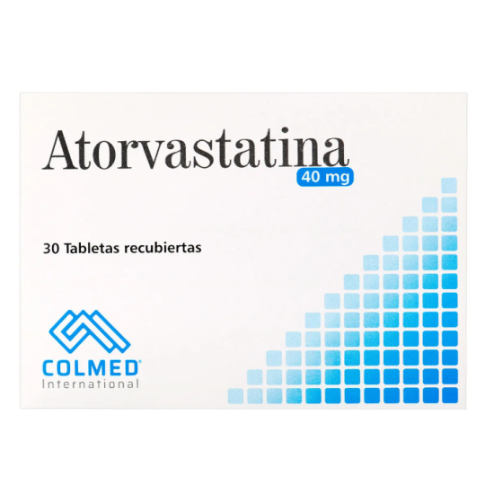 ( ) ATORVASTATINA 40 MG 30 TBS PC                     