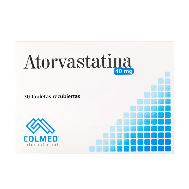 ( ) ATORVASTATINA 40 MG 30 TBS PC                     