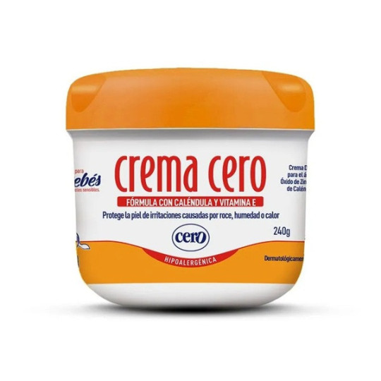 CREMA CERO CALENDULA VITAMINA E 240 G             