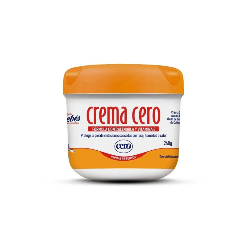 CREMA CERO CALENDULA VITAMINA E 240 G             