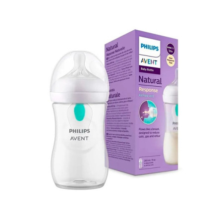 BIBERON NATURAL AIRFREE AVENT 9 OZ 260ML          